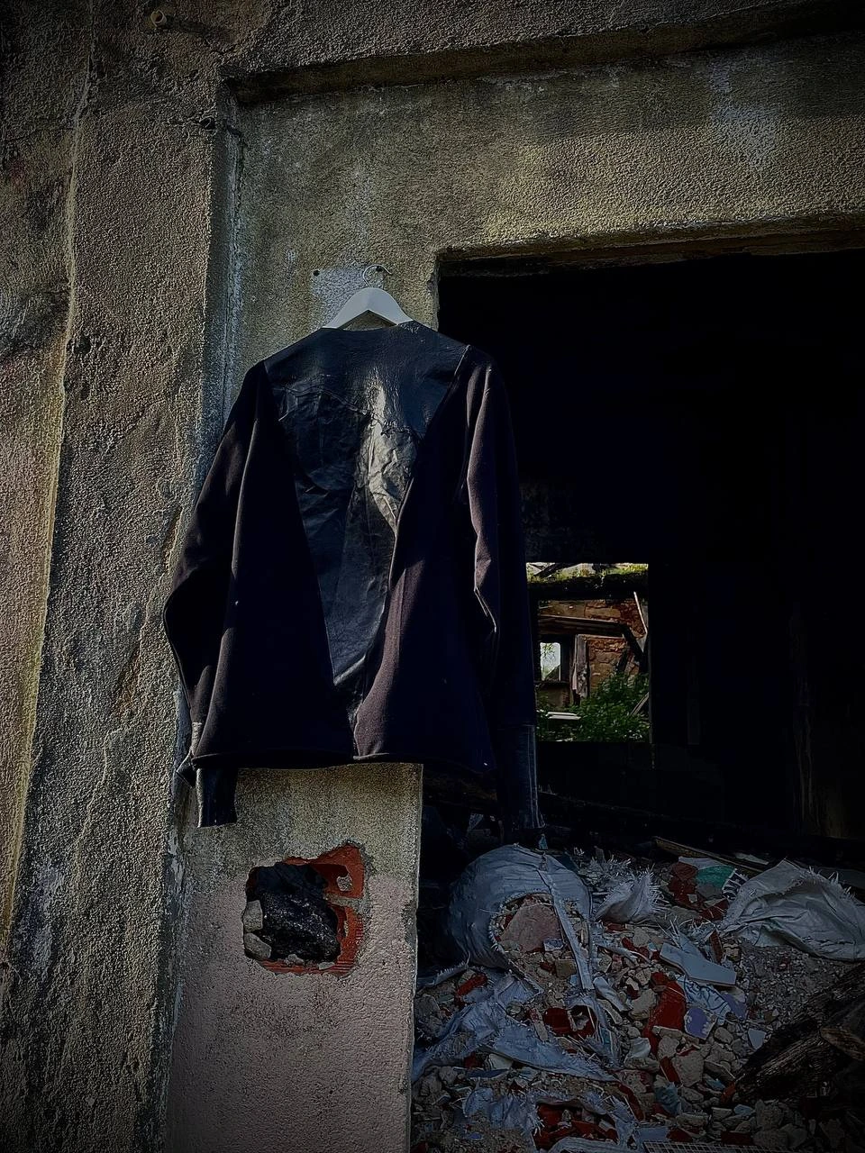 Leather long-sleeve «Never ending cycle», image 5